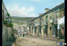 Tags: hill, scene, sicilian, sicily, street, town (Pict. in Branson DeCou Stock Images)