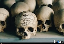 Tags: inscription, skull (Pict. in National Geographic Photo Of The Day 2001-2009)