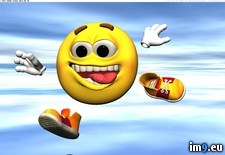 Tags: running, smiley, wallpaper (Pict. in Smiley Wallpapers)