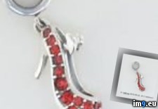 Tags: bead, charm, european, heel, high, red, shoe, silver (Pict. in Rehost)