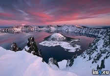 Tags: crater, lake, oregon, sunset (Pict. in Beautiful photos and wallpapers)