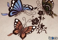 Tags: butterflys, design, tattoo (Pict. in Tattoo Flash)