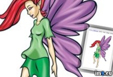 Tags: design, dress, fairy, green, tattoo (Pict. in Fantasy Tattoos)