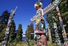 Tags: british, columbia, park, poles, stanley, totem, vancouver (Pict. in Beautiful photos and wallpapers)