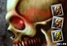 Tags: skull, vampire (GIF in Evil, dark GIF's - avatars and horrors)