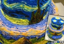 Tags: cake, gogh, van (Pict. in Van Gogh)