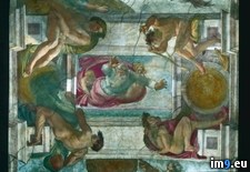 Tags: chapel, city, detail, god, hovering, interior, michelangelo, sistine, vatican, waters (Pict. in Branson DeCou Stock Images)