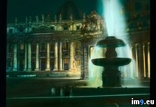 Tags: basilica, city, facade, fountain, night, peter, piazza, pietro, san, vatican (Pict. in Branson DeCou Stock Images)