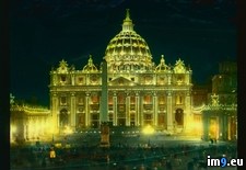 Tags: basilica, city, facade, lights, night, peter, piazza, pietro, san, vatican (Pict. in Branson DeCou Stock Images)