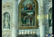 Tags: altar, assumption, basilica, city, coronation, interior, mosaic, peter, vatican (Pict. in Branson DeCou Stock Images)