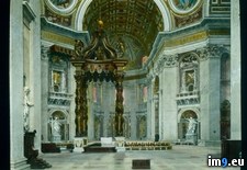 Tags: baldachin, basilica, city, interior, peter, transept, vatican (Pict. in Branson DeCou Stock Images)