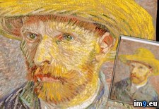 Tags: gogh, hat, portrait, straw, van, vincent (Pict. in Metropolitan Museum Of Art - European Paintings)