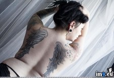 Tags: boobs, deeppurple, emo, hot, nature, sexy, suicidegirls, tatoo, tits, vulpixvixen (Pict. in SuicideGirlsNow)