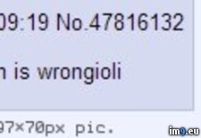 Tags: wrongoli (Pict. in reaction)