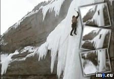 Tags: climbing, ice, wtf (GIF in My r/WTF favs)