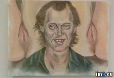 Tags: buscemi, friend, painted, picture, steve, wtf (Pict. in My r/WTF favs)